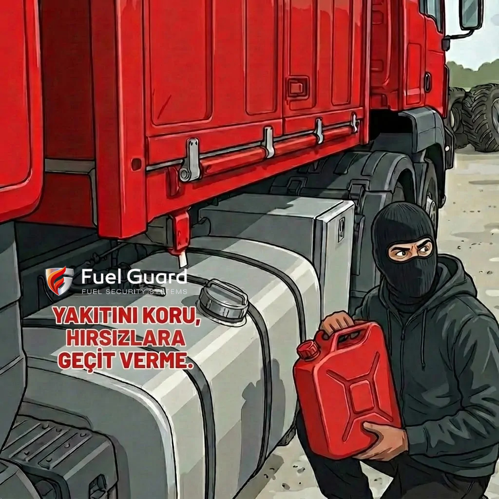 Kamyon Mazot Depoları Hırsızlık Girişimleri İçin Risk Altında Olabilir
