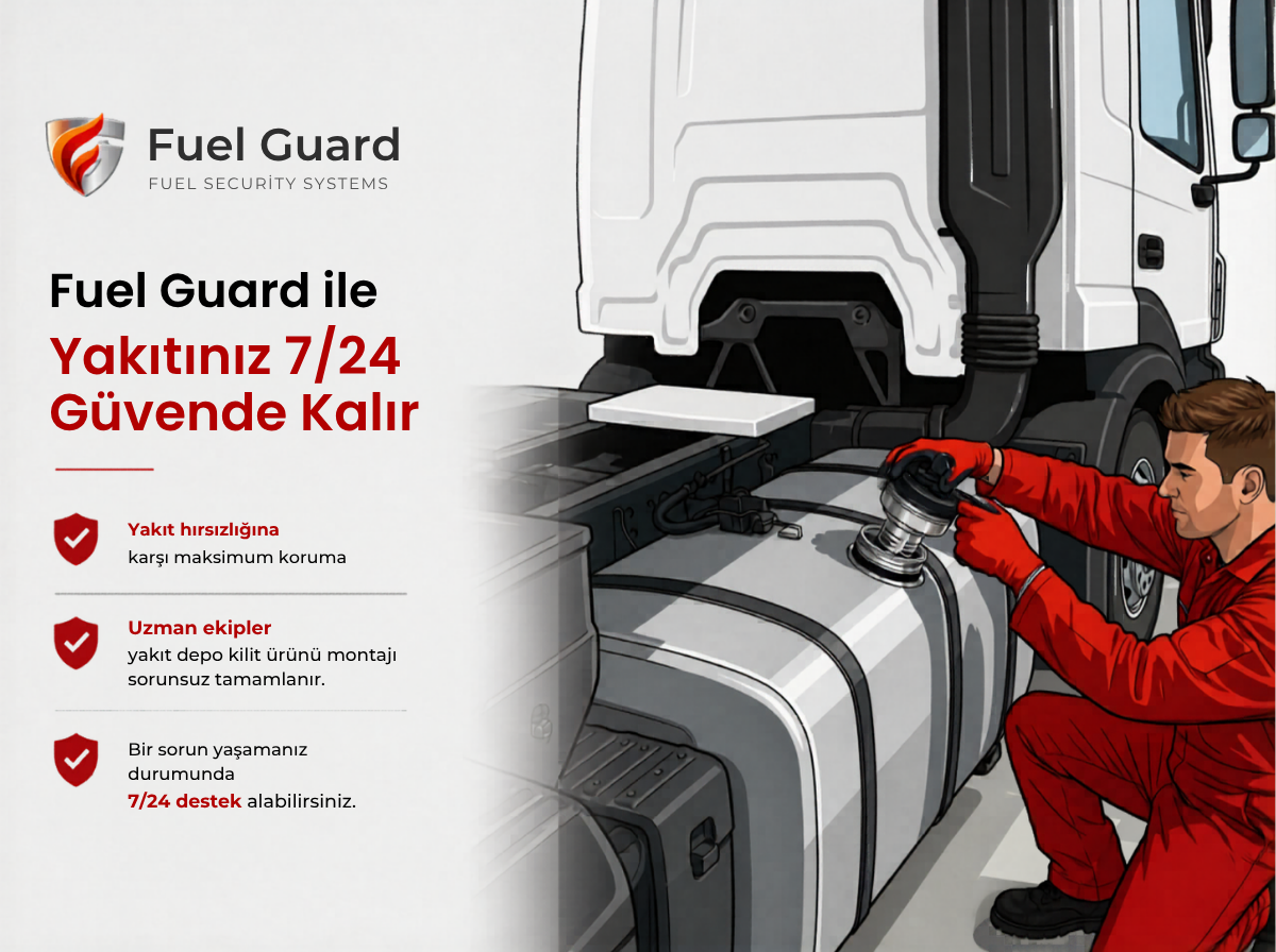 Fuel Guard Montaj Süreci <br> Uzman Kadromuz Tarafından <br> Sorunsuz Şekilde Tamamlanır